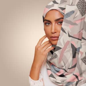 Modern Mosaic - Crêpe Chiffon