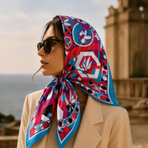 Mosaica - Foulard en soie